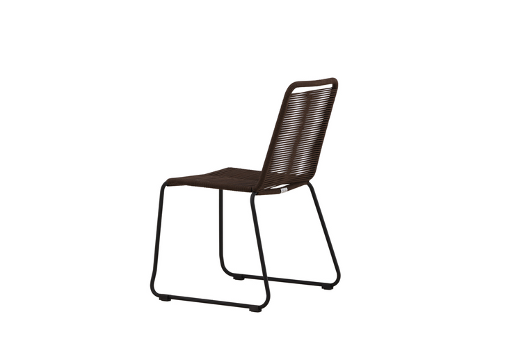 Venture Home Lindos Matstolar 2-Pack Brun Utomhus