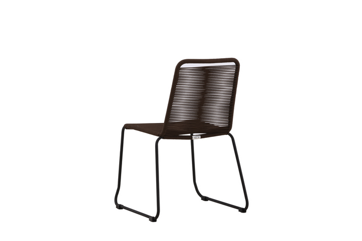 Venture Home Lindos Matstolar 2-Pack Brun Utomhus