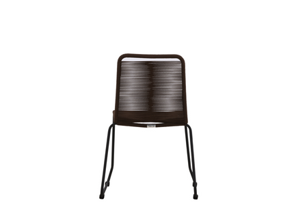Venture Home Lindos Matstolar 2-Pack Brun Utomhus