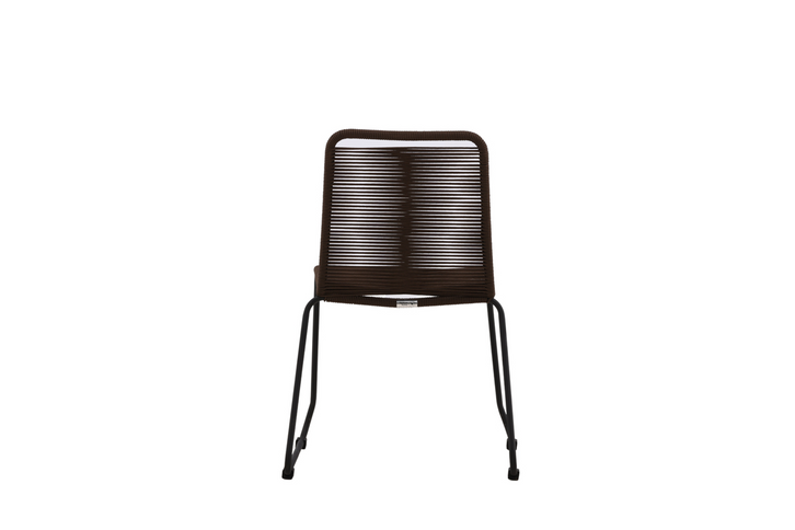 Venture Home Lindos Matstolar 2-Pack Brun Utomhus