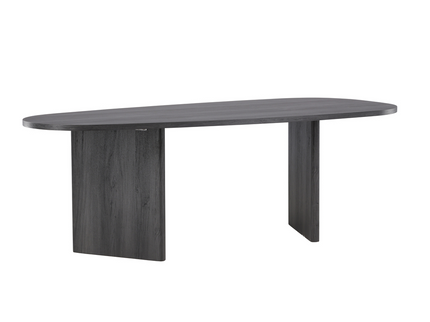 Venture Home Grönvik Ovalt Matbord 100 x 220 Svart