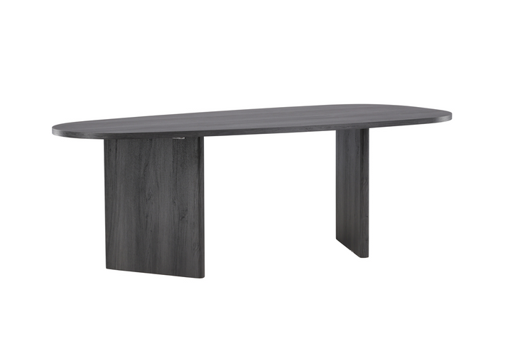 Venture Home Grönvik Ovalt Matbord 100 x 220 Svart