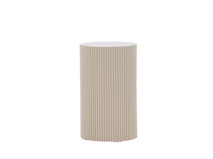 Venture Home Lenox Sidobord Ø30,5 Beige