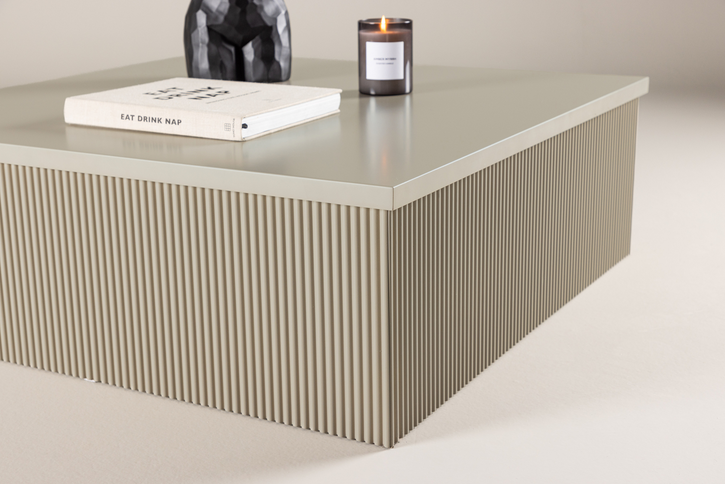 Venture Home Lenox Soffbord 90 x 90 Beige