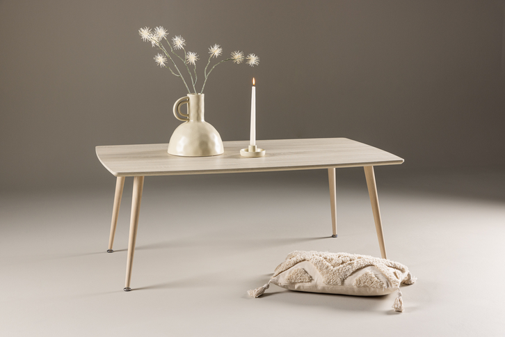 Venture Home Plaza Soffbord 70 x 120 Vittvätt