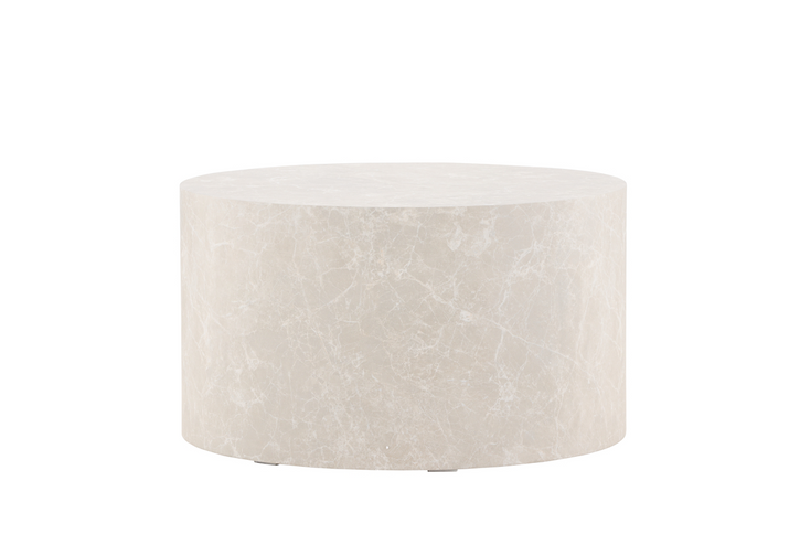 Venture Home York Soffbord Ø80 Beige