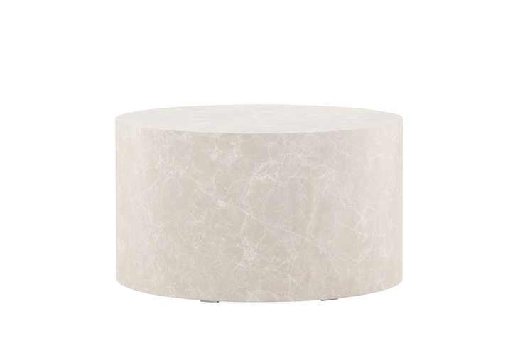 Venture Home York Soffbord Ø80 Beige