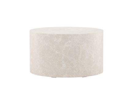 Venture Home York Soffbord Ø80 Beige