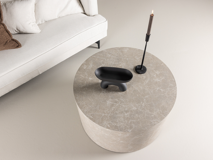 Venture Home York Soffbord Ø80 Beige