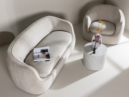Venture Home Elio 3-Sits Soffa Ljusgrå