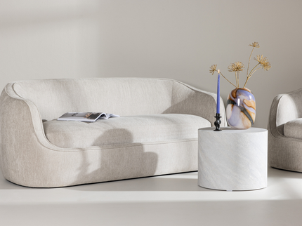 Venture Home Elio 3-Sits Soffa Ljusgrå