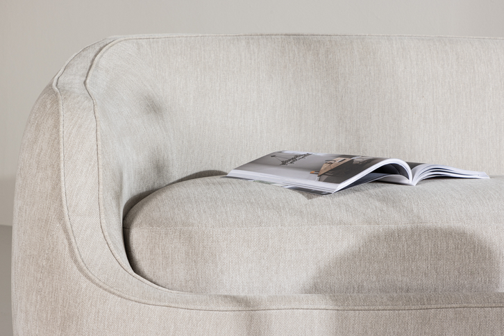 Venture Home Elio 3-Sits Soffa Ljusgrå
