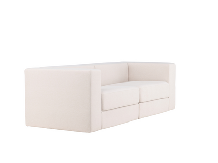 Venture Home Lumi 3-Sits Soffa Vit