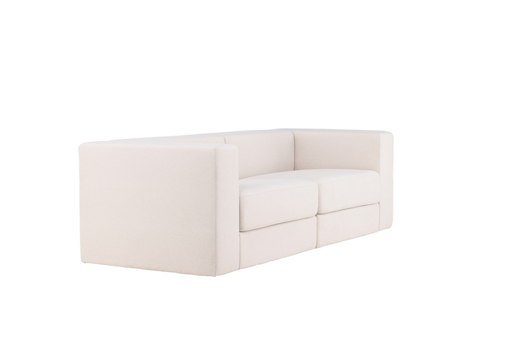 Venture Home Lumi 3-Sits Soffa Vit