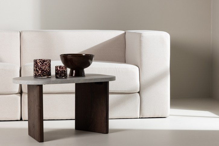 Venture Home Lumi 3-Sits Soffa Vit