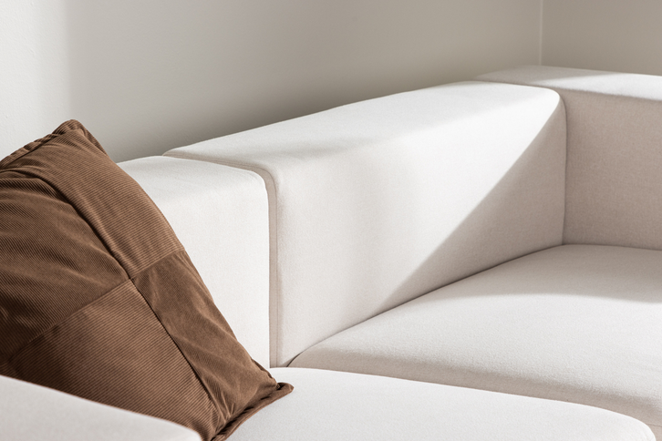 Venture Home Lumi 3-Sits Soffa Vit