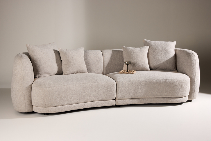 Venture Home Cielo 3-Sits Soffa Beige