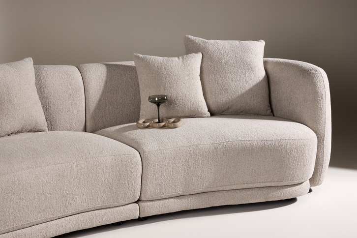 Venture Home Cielo 3-Sits Soffa Beige