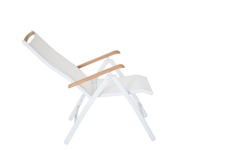 Venture Home Panama Positionsstolar 2-pack Vit
