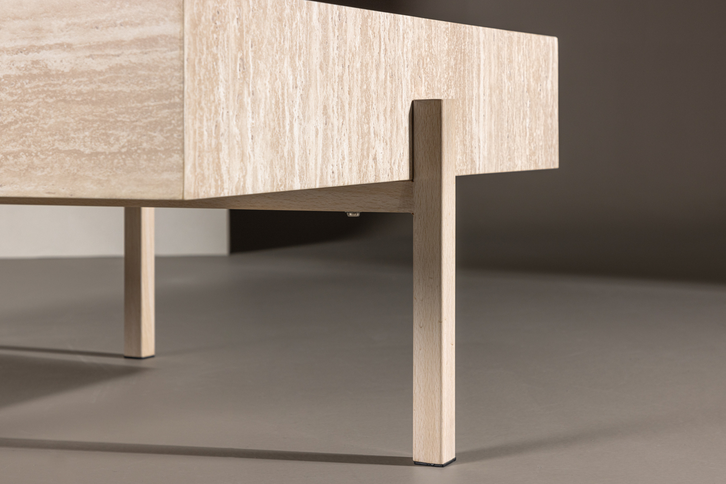 Vind Vadholmen Soffbord 126 x 82 x 41 Vittvätt
