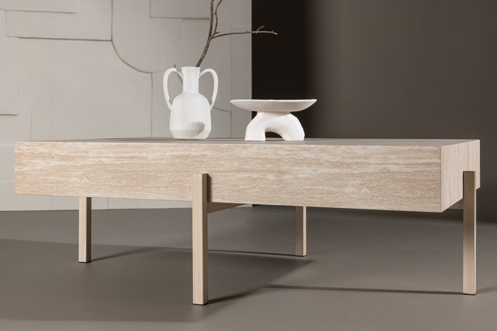 Vind Vadholmen Soffbord 126 x 82 x 41 Vittvätt