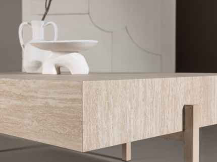 Vind Vadholmen Soffbord 126 x 82 x 41 Vittvätt