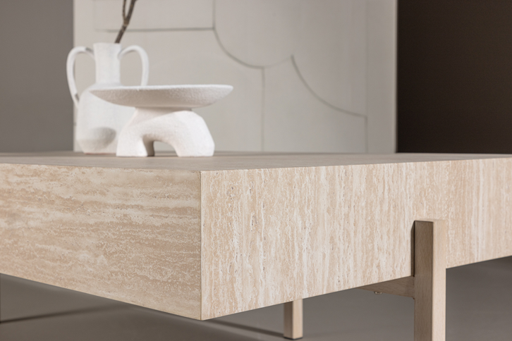 Vind Vadholmen Soffbord 126 x 82 x 41 Vittvätt