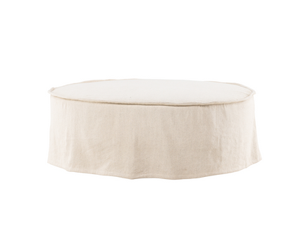 Vind Vindö Ottoman Ø101 ⌀101 Beige