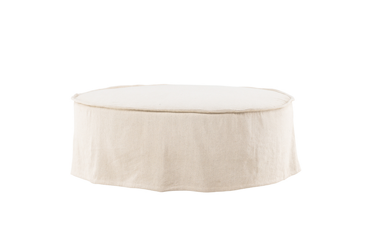 Vind Vindö Ottoman Ø101 ⌀101 Beige