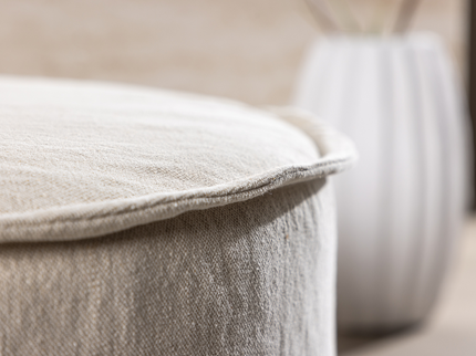 Vind Vindö Ottoman Ø101 ⌀101 Beige