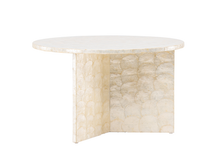 Vind Smögen Soffbord Ø70 Beige