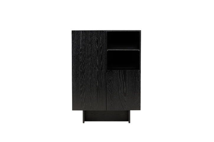 Vind Tyresö Skåp 80 x 30 x 110 Svart