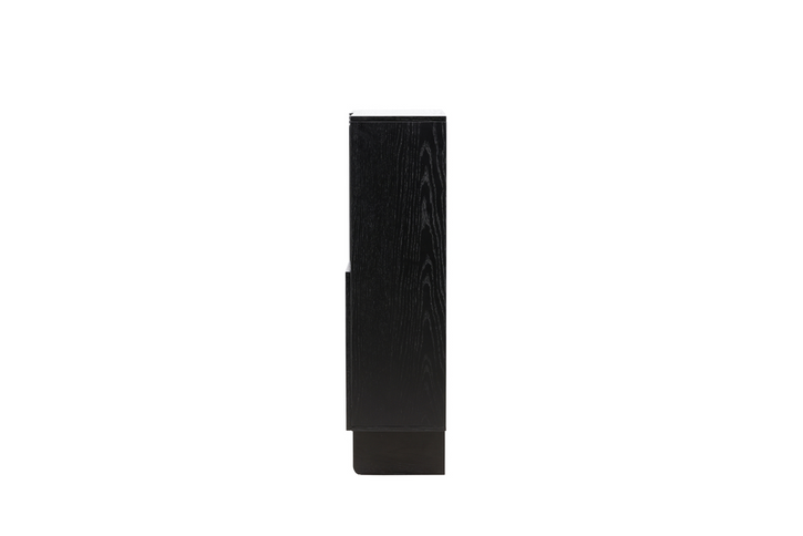 Vind Tyresö Skåp 80 x 30 x 110 Svart