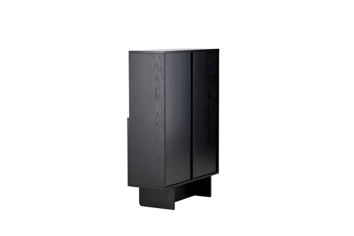 Vind Tyresö Skåp 80 x 30 x 110 Svart