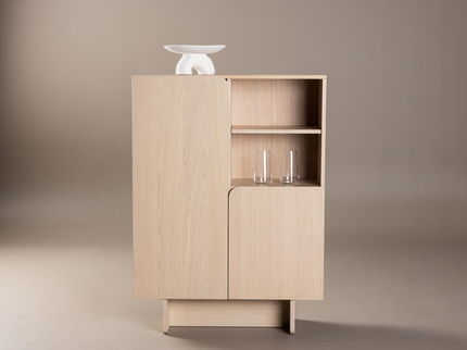 Vind Tyresö Skåp 80 x 30 x 110 Beige