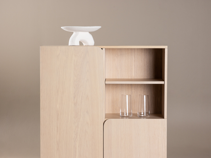 Vind Tyresö Skåp 80 x 30 x 110 Beige