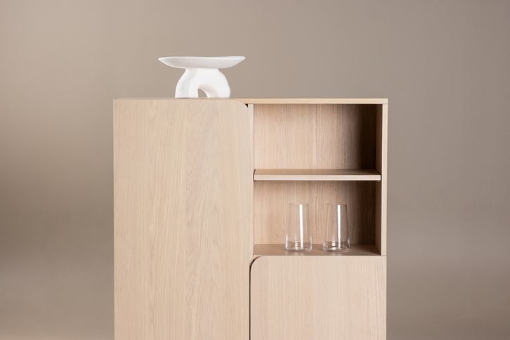 Vind Tyresö Skåp 80 x 30 x 110 Beige