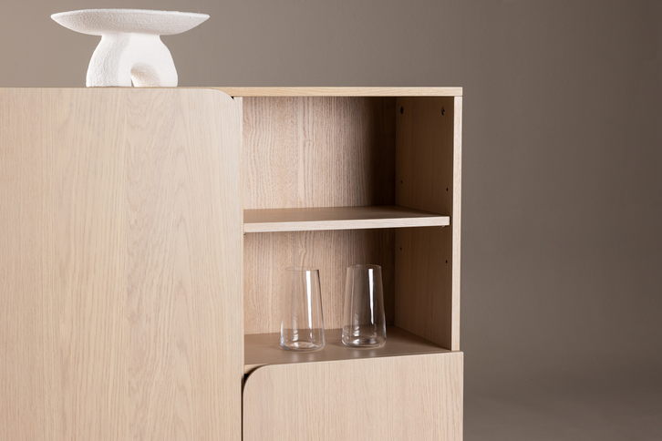 Vind Tyresö Skåp 80 x 30 x 110 Beige