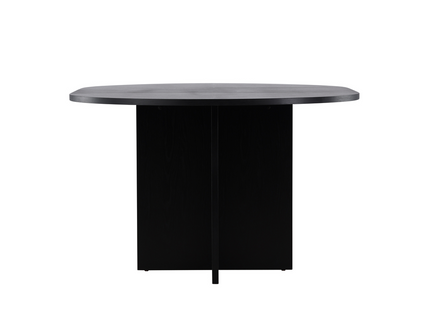 Venture Home Strada Matbord Ø120 Svart