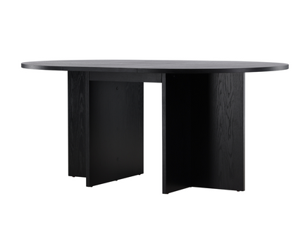 Venture Home Strada Matbord Ø120 Svart