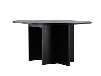Venture Home Strada Matbord Ø120 Svart