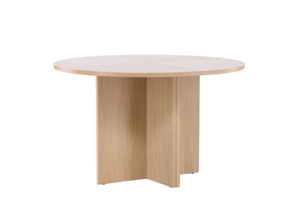 Venture Home Strada Matbord Ø120 Vitputsad