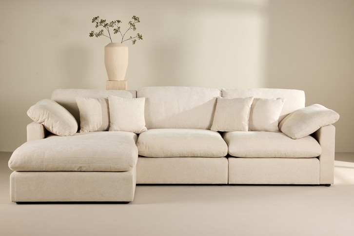 Vind Amalfi Hörnsoffa Beige