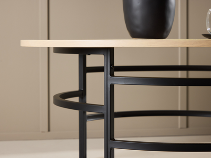 Venture Home Copenhagen Soffbord Ø100 Vittvätt