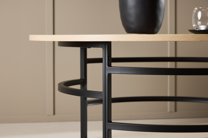 Venture Home Copenhagen Soffbord Ø100 Vittvätt