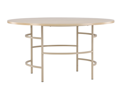 Venture Home Copenhagen Runt Matbord Ø140 Beige