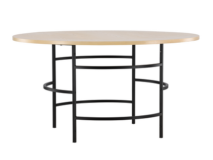 Venture Home Copenhagen Runt Matbord Ø140 Beige/Svart