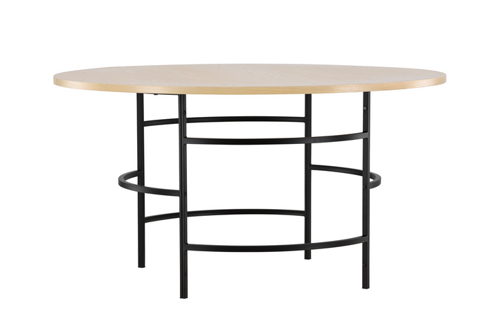 Venture Home Copenhagen Runt Matbord Ø140 Beige/Svart