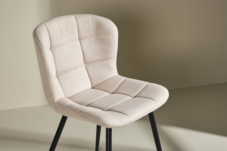 Venture Home Lily Matstolar 2-pack Beige