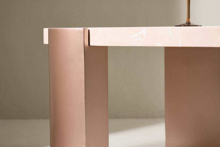 Venture Home Kres Soffbord 125 x 70,5 Rosa